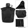 HXBER 3 Piece Canteen Kit with Aluminum Cup and Cover for Outdoor Camping Hiking Backpacking Survival view 4