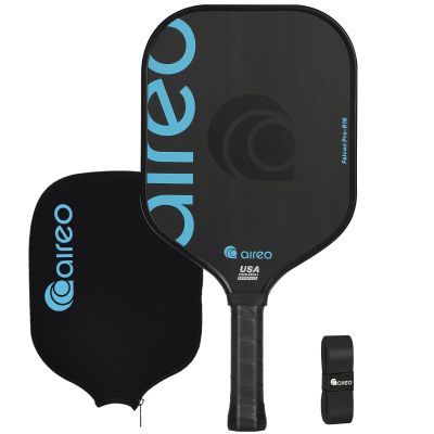 AIREO Falcon Pro Pickleball Paddle, Raw Toray T700 Carbon Fiber with 16mm Polypropylene Core Pickleball Paddles, USAPA Approved Lightweight Pickle Ball Paddle