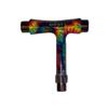 GHOST BOARDS Y3 Skateboard Tool Kit - All-in-One T Tool for Skateboard, Longboard, Roller & Skate - Multi-Function Portable Skate Tool with T-Type Allen Key & L-Type Phillips Head Wrench (Tie Die) view 1