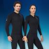 HXBER 2mm Neoprene Men Women Diving Top with Front Zipper Wetsuits Jacket Long Sleeves Wetsuit Top for Snorkeling Diving Surfing Water Sports Swimming view 3