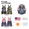 DIYUME Custom American USA Flag Wrestling Singlets Sport Active Jumpsuits Add Your Logo,Youth Mens Womens Sizes view 2