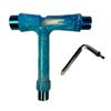 GHOST BOARDS Y3 Skateboard Tool Kit - All-in-One T Tool for Skateboard, Longboard, Roller & Skate - Multi-Function Portable Skate Tool with T-Type Allen Key & L-Type Phillips Head Wrench (Ocean) view 2