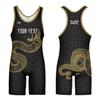 DIYUME Custom Snake Wrestling Singlet,Animal Pattern Powerlifting Singlet Sleeveless Jumpsuit view 1