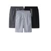 XZQYJKP Mens Sports Solid Drawstring Board Trunk Beach Pants Shorts Summer Thin Trousers Zippered Pocket Loose Sweatpants dark gray XS view 2
