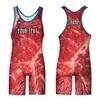 DIYUME Mens Funny Meat Wrestling Singlets, Custom Standard Singlet for Men Wrestling Uniform view 1