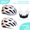 Bilaki Bike Helmet for Adults Women Men Youth Kids, Lightweight Mountain Road Bicycle Cycling Helmets with Adjustable Dial & Removable Visor view 4