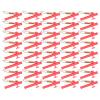 4Bags Fishing Line Sinker with Metal Snaps ABS Slider Clip Zip Boom, Braid Weight Connector Slide Rig Booms Lock Saltwater Tackle Accessories for Boat Sea Surf Sliding Rigs (red) view 3