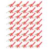 4Bags Fishing Line Sinker with Metal Snaps ABS Slider Clip Zip Boom, Braid Weight Connector Slide Rig Booms Lock Saltwater Tackle Accessories for Boat Sea Surf Sliding Rigs (red) view 4