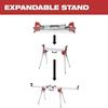 48-08-0551 Fit For Milwaukee 100-Inch Adjustable Compact Folding Miter Saw StandMaterial AluminumMitre Saw Stand view 2