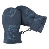 American Trends Infant Baby Gloves Winter Toddler Snow Gloves Waterproof Toddler Mittens Fleece Lined Kids Ski Mittens Print Navy S (Fits 6-18 Months) No Thumb view 2