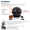 Yoga Ball Base with Resistance Bands, 55 65 75 CM Workout Balance/ Stability/ Exercise Balls Chairs for Core Strengthening Training, Gym Backless Body Sport Chair Sitting Ball(Diameter 55cm(21 3/5 inc view 2