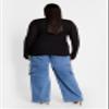 City Chic Women's Plus Size Crinkle Knit Sweater view 4