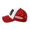 Bah Humbug Trucker Hat - Mesh Baseball Snapback Cap for Men Or Women Outdoors Red view 3