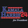 Tee Hunt Kamala Harris 24 for President Sweatshirt Let's Win This Democrat 2024 American Election Madam I'm Speaking Crewneck Black Small view 3