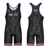 DIYUME Unisex Camouflage Custom Sublimated Singlet for Wrestling, MMA & Powerlifting, Youth Boys Mens Women's view 1