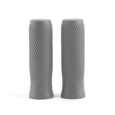 huiyany 1Pair Handlebar Grips Hand Grip Compatible with Es1 Es2 Es3 Es4 Electric Skateboard Hand Handle Non-slip Silicone Cover Scooter Part(Dark Grey)