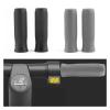 huiyany 1Pair Handlebar Grips Hand Grip Compatible with Es1 Es2 Es3 Es4 Electric Skateboard Hand Handle Non-slip Silicone Cover Scooter Part(Dark Grey) view 4