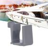 4Pcs Marine Fenders Clip Easy Adjustment Smoother Surfaces Quadrate Pontoon Rail Boat Bumper Clips for Bumper view 2