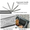 Naturehike Camping Frying Pans Nonstick With Folding Handle, Square Portable Grill Pan for Cooking, Cookware Lightweight Skillet for Indoor & Outdoor Grilling, Backpacking Picnic Hiking(7.7*8.9 inch) view 4
