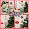 SUNNYBUY Matching Family Christmas Pajamas Set Holiday Jammies Xmas PJS for Women Men Couple and Teens, Saying Dinosaurs Women M view 3