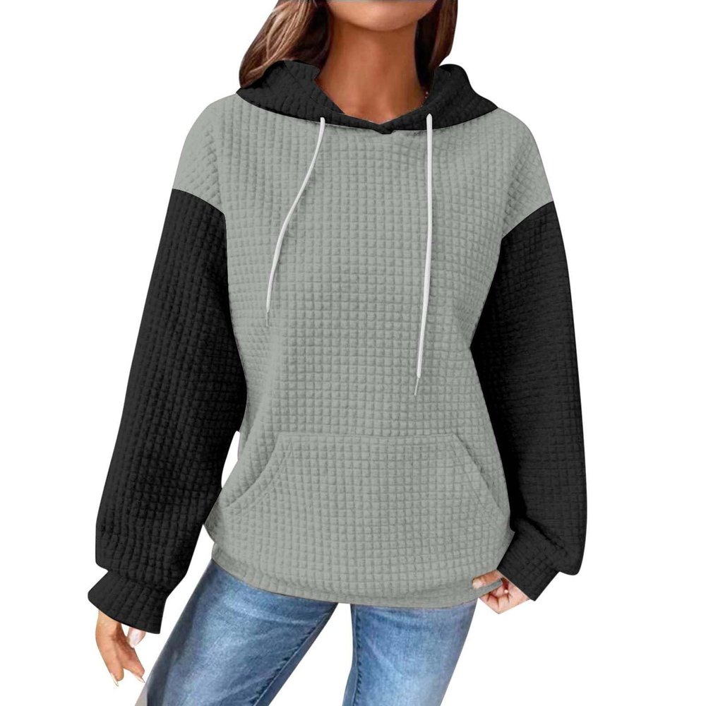 Womens Waffle Womens Short Sleeve Knit Tops Comfy Tops for Women Oversized Sweater Sweatshirt Knit Women Fall Tops