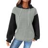 Womens Waffle Womens Short Sleeve Knit Tops Comfy Tops for Women Oversized Sweater Sweatshirt Knit Women Fall Tops view 1