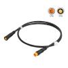 huiyany Waterproof 3Pin Extension Cable Sensor Compatible with BBS01B, BBS02B, BBSHD Electric Bicycle Motor Light Ebrake Throttle Display Ebike Conversion Cables(Male Male) view 2