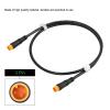 huiyany Waterproof 3Pin Extension Cable Sensor Compatible with BBS01B, BBS02B, BBSHD Electric Bicycle Motor Light Ebrake Throttle Display Ebike Conversion Cables(Male Male) view 3