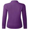 Gleeivy Purple Button Down Shirt Women Wrinkle Free Stain Shield Blouse view 2