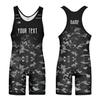 DIYUME Unisex Camouflage Custom Sublimated Singlet for Wrestling, MMA & Powerlifting, Youth Boys Mens Women's view 1