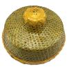 EINCORN Chinese Style Straw Bamboo Hat Oriental Hat Breathable Farmer Fishing Hat Sunshade Rainproof for Outdoor Activity, As the Picture Shows view 1