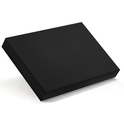 Balance Pad for Exercise 16x13x2 Inch,Non-Slip Foam Mat for Fitness,Yoga, Foam Balance Board Physical Therapy, Knee Pad for floor (Black)