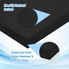 Balance Pad for Exercise 16x13x2 Inch,Non-Slip Foam Mat for Fitness,Yoga, Foam Balance Board Physical Therapy, Knee Pad for floor (Black) view 4