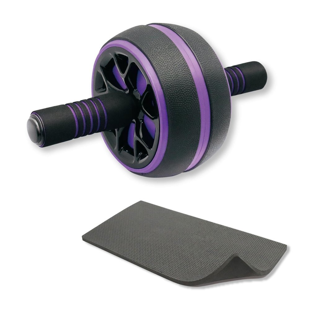 Accel AXL-517 Home Fit Abdominal Roller W30.5 x 6.3 inches (16 cm)