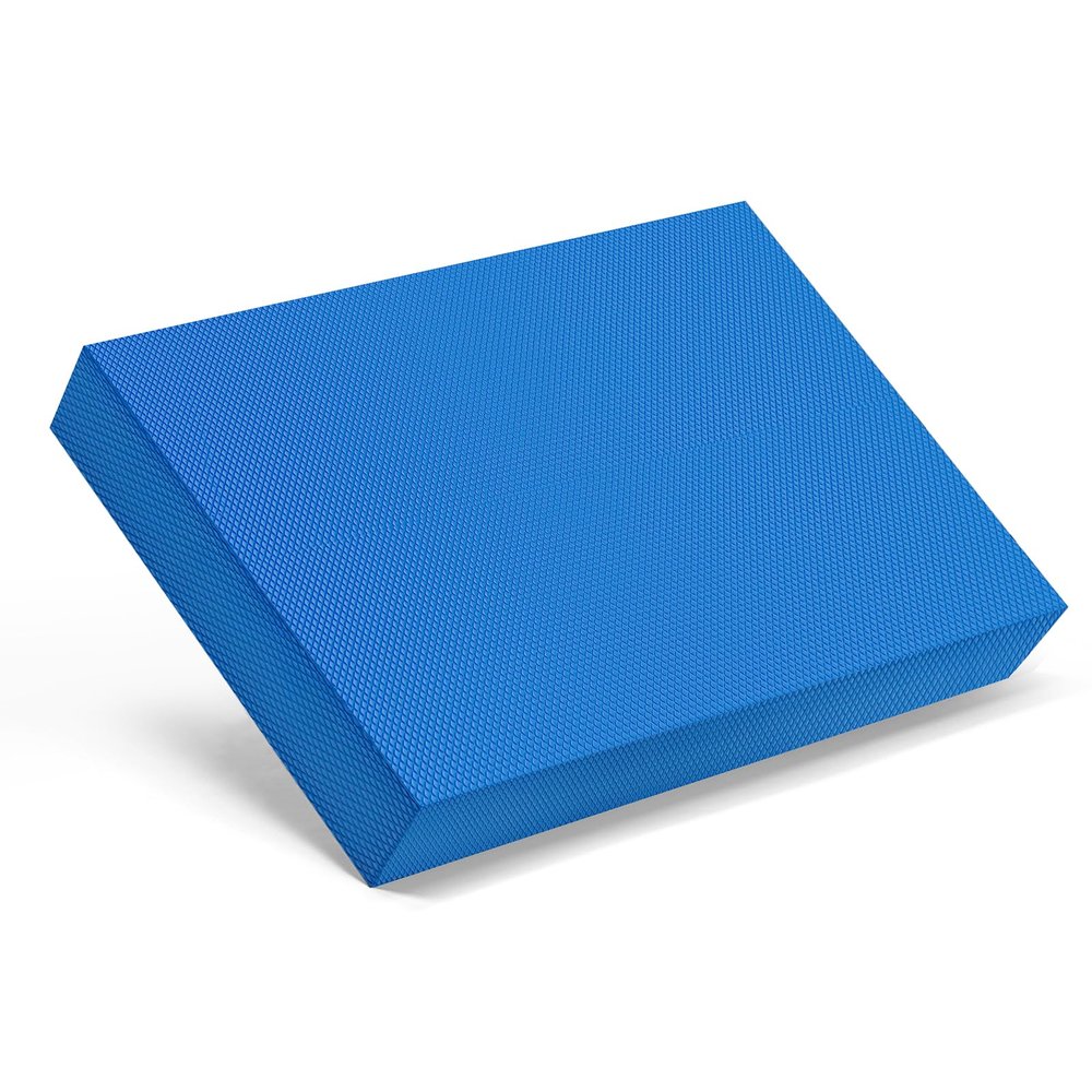 Balance Pad for Exercise16x13x2 Inch,Non-Slip Foam Mat for Fitness,Yoga, Foam Balance Board Physical Therapy, Knee Pad for floor (Blue)