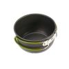 ChengyuWei Compact Aluminium Alloy Pot Set with Foldable Handgrip and Storage Bag, Ideal for Outdoor Camping and Survival, Features Heat Insulating Handle and Material, includes view 4