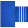 Chewtoyo Cloth for Billiard Tables 8Ft, Cloth with Felt and Nylon Blended Protector, Pool Table Used 8.5Ft Billiard Stretching Super Capacity, for Home with 6 Strips Clubs, Bars, blue view 3