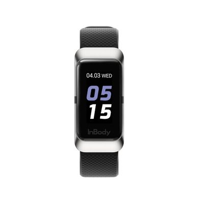 InBody Band 3 Fitness Tracker Watch, Body Fat Measurement Device, Activity Tracker with Heart Rate Monitor, Smart Watch - Fitness Tracker Color Screen (Black)