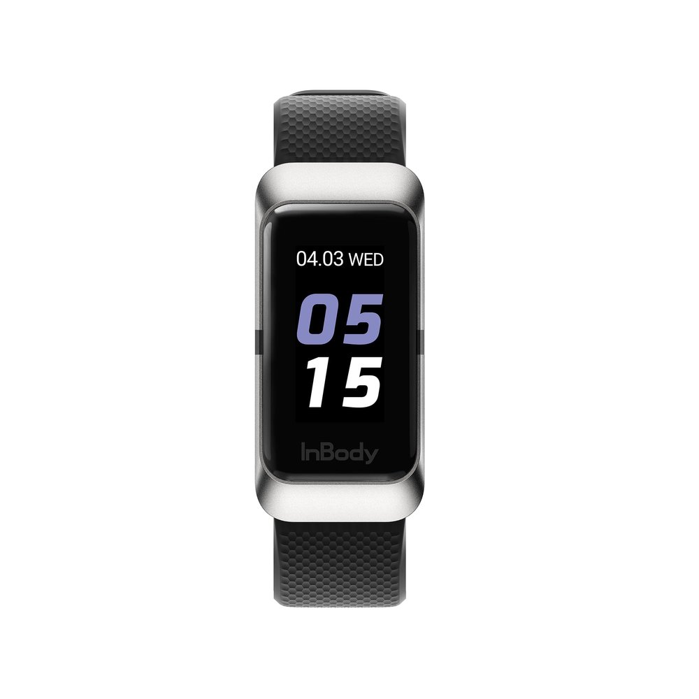 InBody Band 3 Fitness Tracker Watch, Body Fat Measurement Device, Activity Tracker with Heart Rate Monitor, Smart Watch - Fitness Tracker Color Screen (Black)