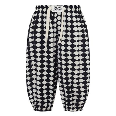 Xnihocha Kids Boys Girls Elastic Waistband Printed Harem Pants Summer Beach Bloomers Trousers Type D 7-8 Years