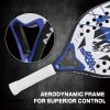 AMA SPORT Beach Tennis Racket Carbon Fiber with EVA Foam Core Texture Beach Tennis Paddle Raquete with Carry Bag (Blue) view 4
