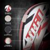 AMA SPORT Beach Tennis Racket Carbon Fiber with EVA Foam Core Texture Beach Tennis Paddle Raquete with Carry Bag (Red) view 3