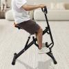 Squat Assist Trainer,Handle Height Adjustable Squat Exercise Equipment,LCD Display Squat Assist Trainer for Home, Companies, Gyms and Other Places,264lbs Load Capacity view 2