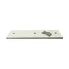 Pitching Rubber with Durable UV-Resistant Construction, Official Size 6 x 24 Inches for Baseball - Includes Nickel-Plated Steel Spikes for Secure Ground Attachment view 1