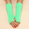 Arm Covers Cute Women Kawaii Japanese Arm Warmer for Girls Goth Gloves Fingerless Knitted Arm Sleeve (A, One Size) view 2