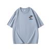 Ymosrh Mens Graphic T-Shirts Fashion, T Shirt Short Sleeve Athletic Running Gym Workout Casual Palm Tree Tee Shirt Work Tee (3XL, Sky Blue) view 2