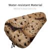 Food Chocolate Chip Biscuits Waterproof Bike Seat Cover Rainproof and Dust Resistant Bike Seat Saddle Cover Bicycle Seat Cushion Protector with Drawstring view 4