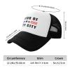 Mayor of Tittycity Hat Adjustable Mesh Baseball Cap Funny Trucker Hats for Men Women Black view 3