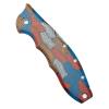 IGRIXLSD 1 Pair Custom G10 Scales Fits for Zero Tolerance 0562CF, Handle Patch DIY Replacement Accessory view 1