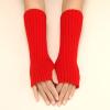Arm Covers Cute Women Kawaii Japanese Arm Warmer for Girls Goth Gloves Fingerless Knitted Arm Sleeve (RD1, One Size) view 2